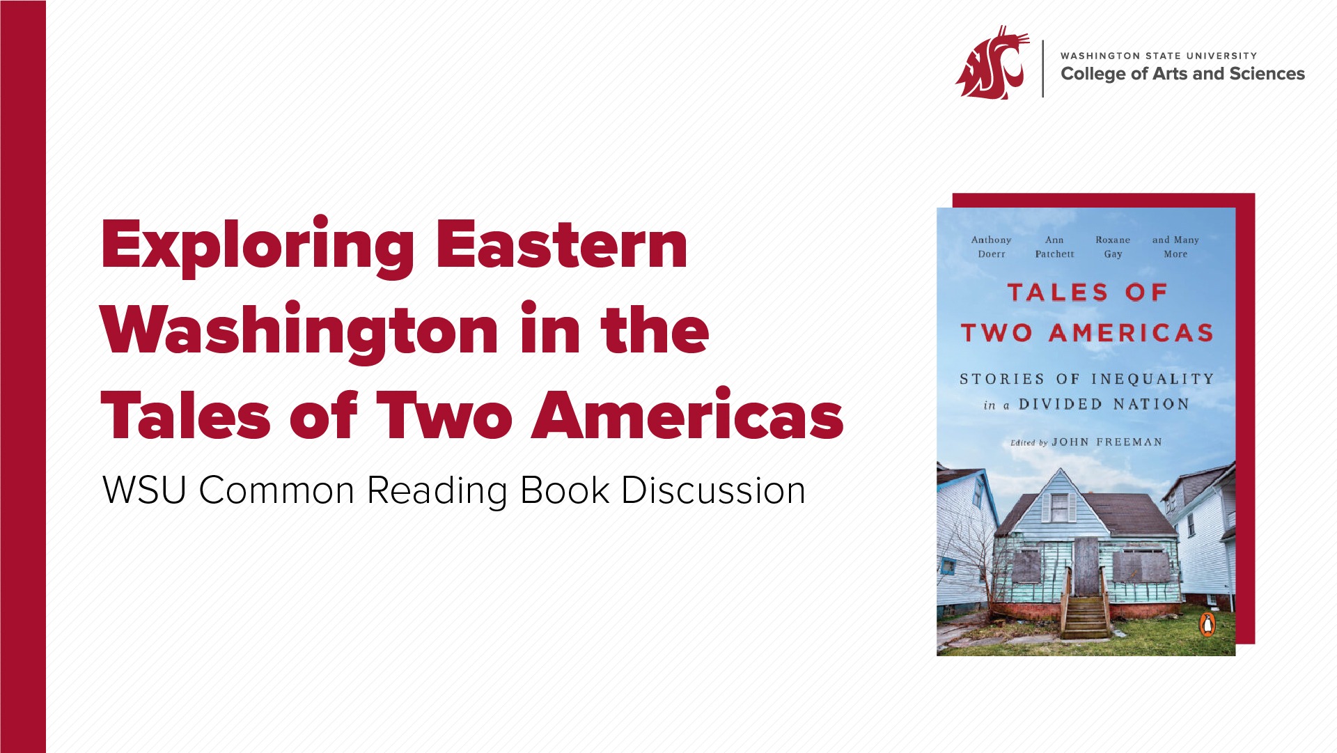 Exploring Eastern Washington in the Tales of Two Americas