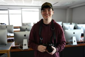 WSU Tri-Cities digital technology and culture student Kyle Kopta