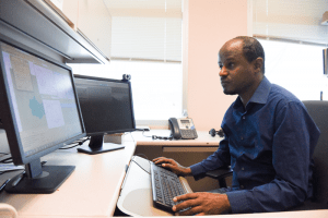 Professor Yonas Demissie is studying the the impact of climate change