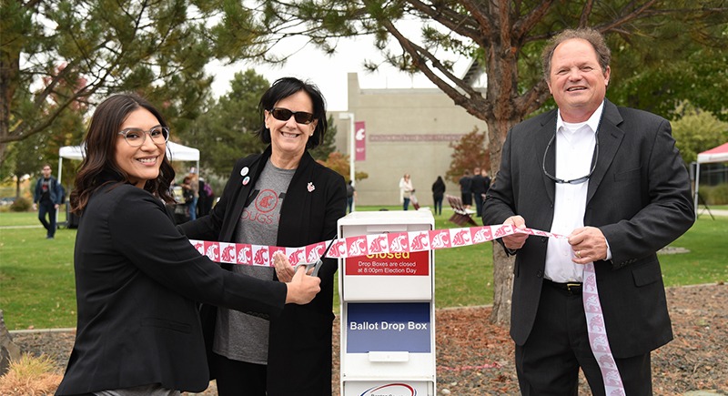 Drop box grand opening - WSU Tri-Cities