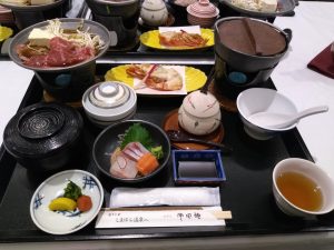 WSU Tri-Cities engineering student Anthony Michel had the opportunity to enjoy a variety of Japanese foods while studying abroad in Japan