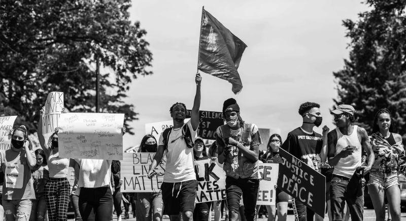 Protest in Richland on May 30.