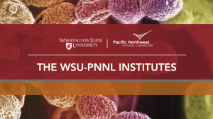 WSU-PNNL Institutes