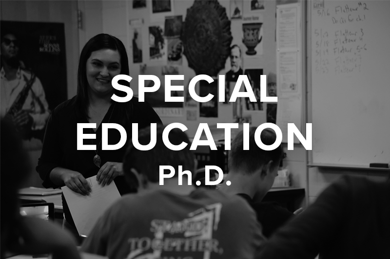 Special Education, Ph.D.