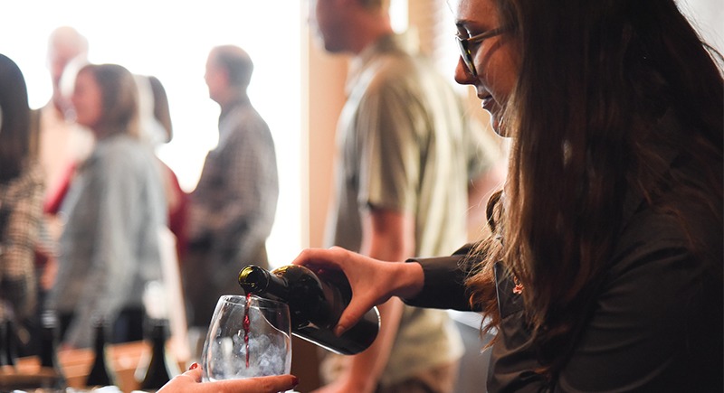 WSU Tri-Cities wine science student Madeleine Higgins