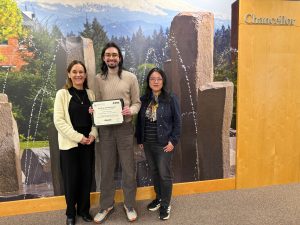 Sandra Haynes, Gianni Avilan Losee and Xingui Zhao.