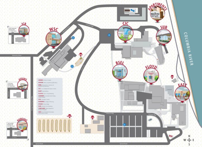 WSU Campus Parking Map